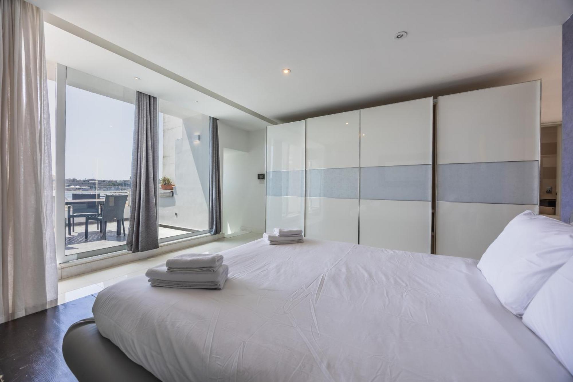 New Duplex Penthouse W Breathtaking Views By Sf Homes Gzira Buitenkant foto