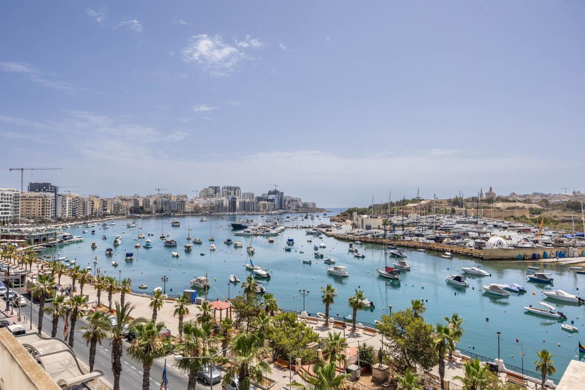 New Duplex Penthouse W Breathtaking Views By Sf Homes Gzira Buitenkant foto