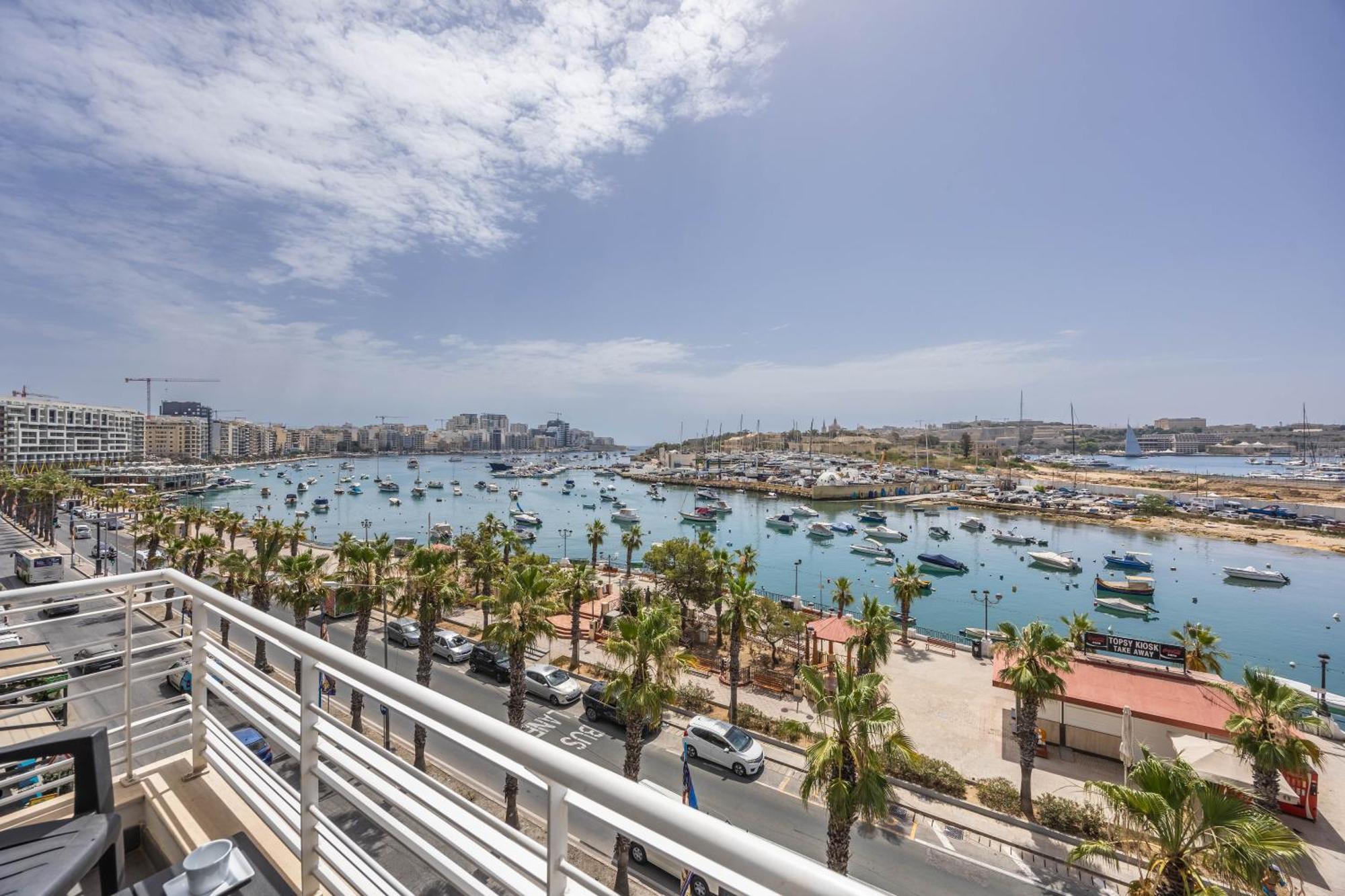 New Duplex Penthouse W Breathtaking Views By Sf Homes Gzira Buitenkant foto